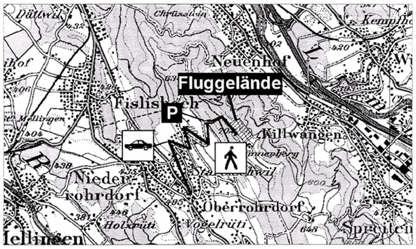 Anfahrt zum Sennenberg Senneberg